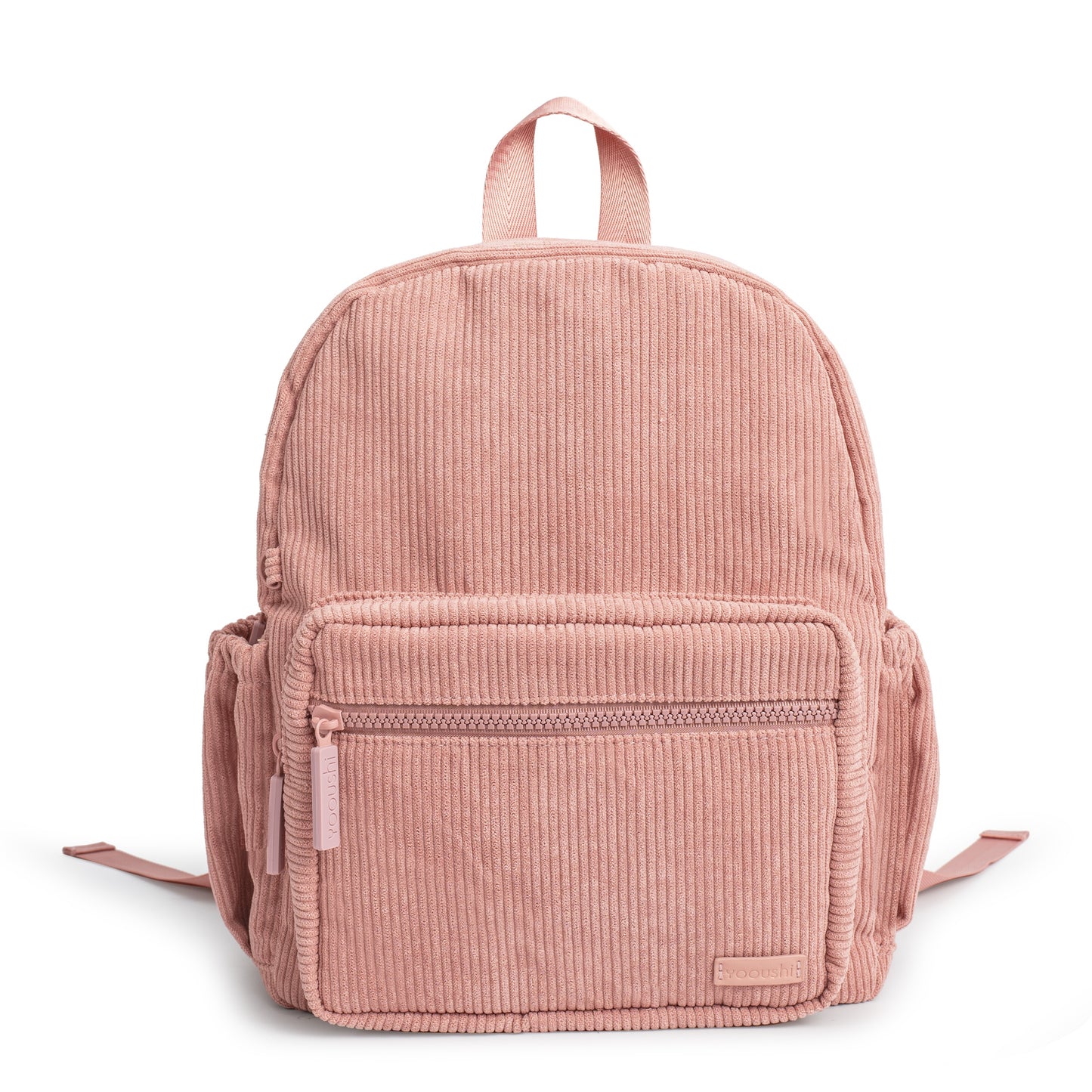 Dusty Pink Corduroy Backpack