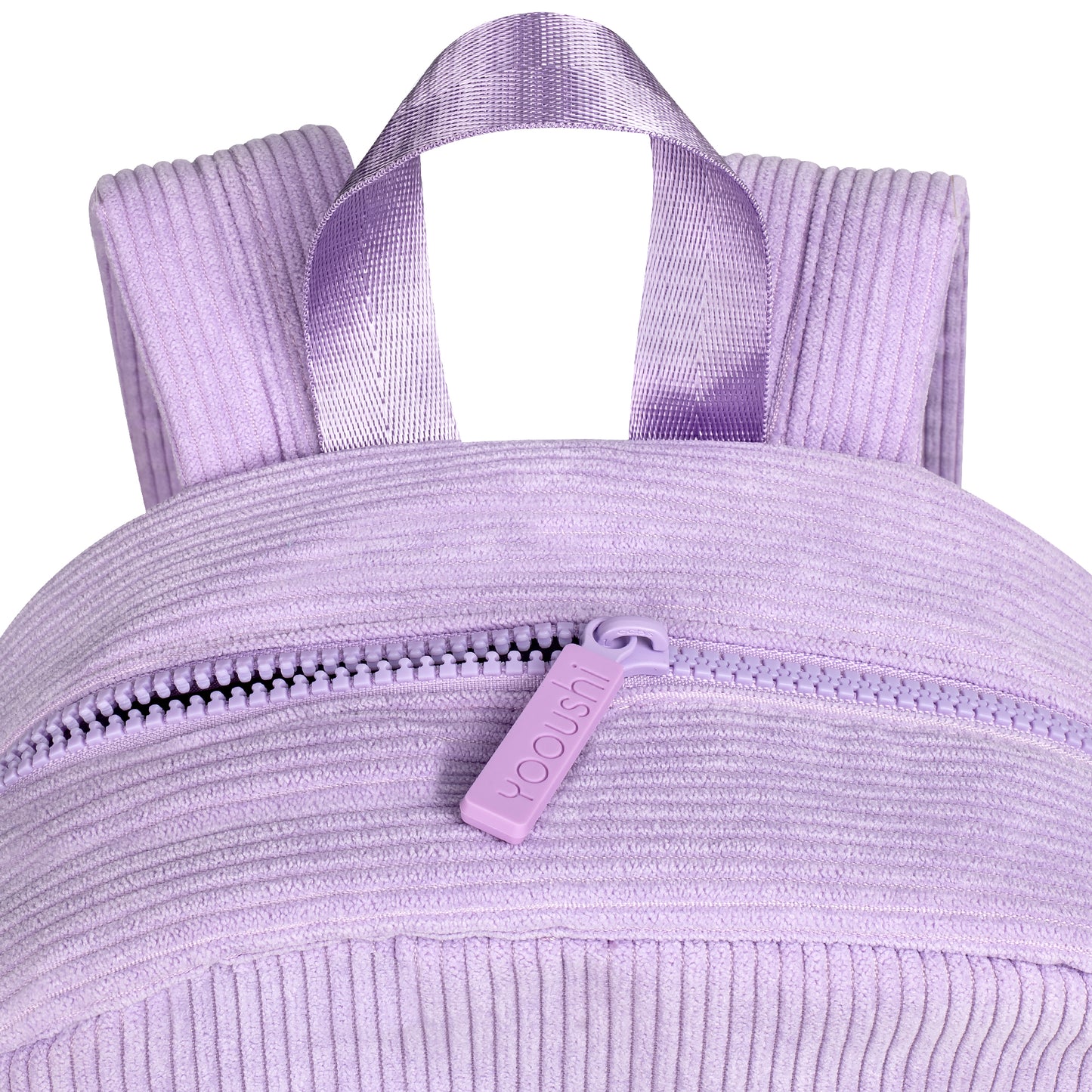 Lilac Mist Corduroy Backpack