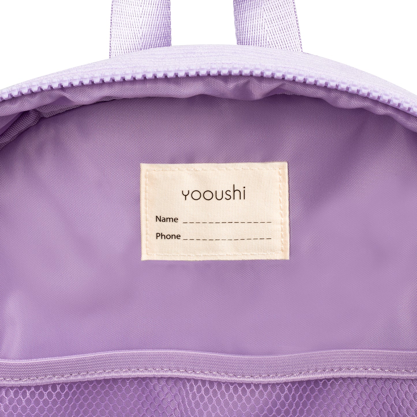 Lilac Mist Corduroy Backpack