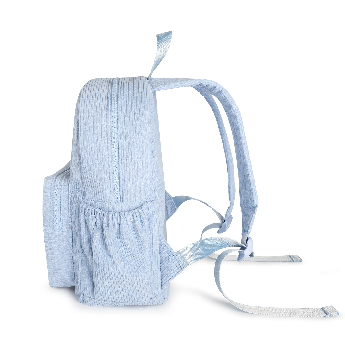 Sky Blue Corduroy Backpack