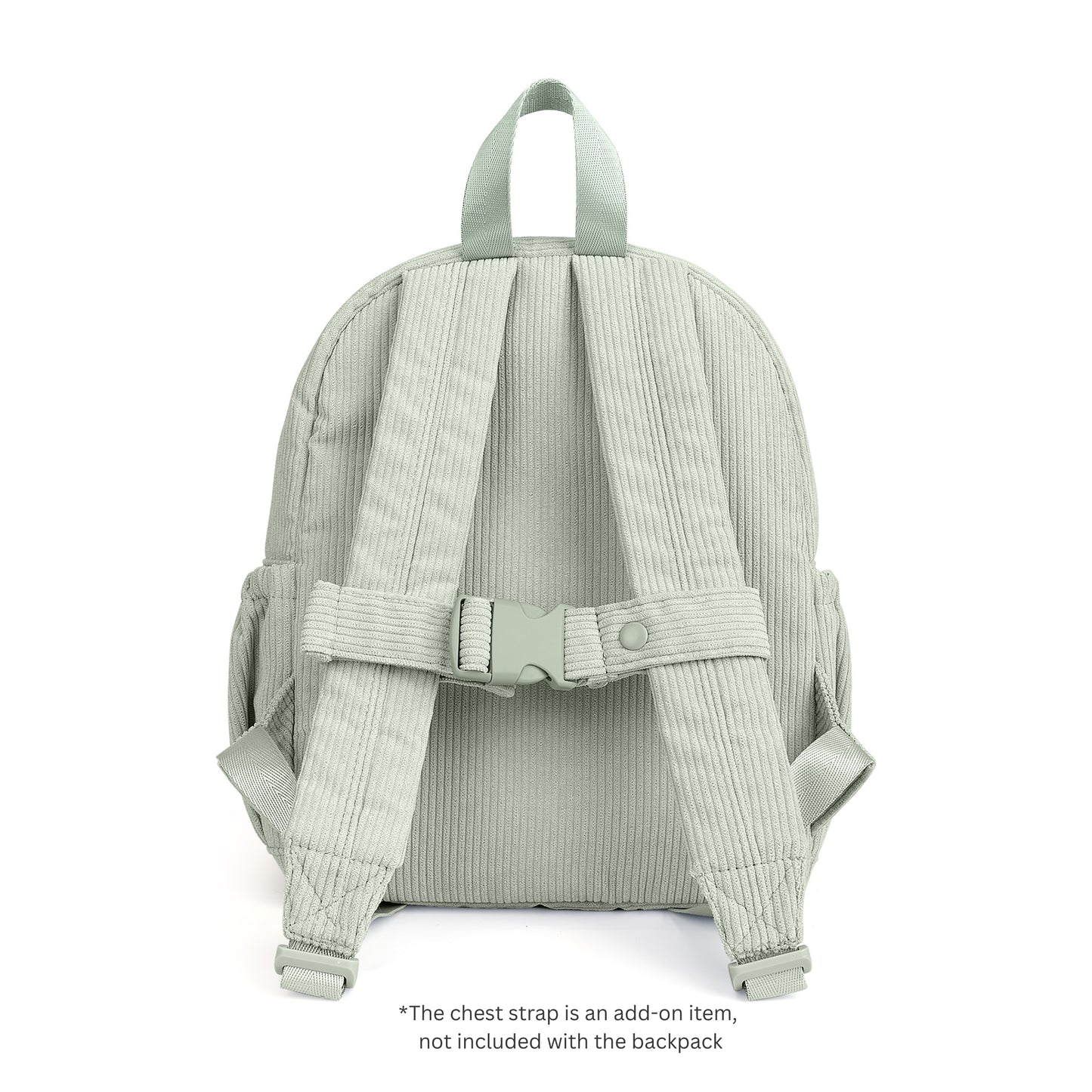 Mint Green Corduroy Backpack