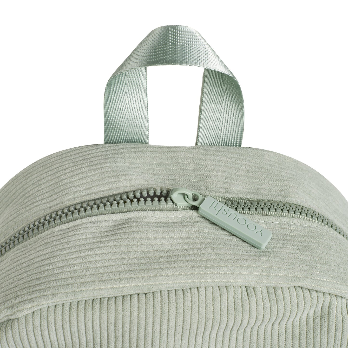 Mint Green Corduroy Backpack
