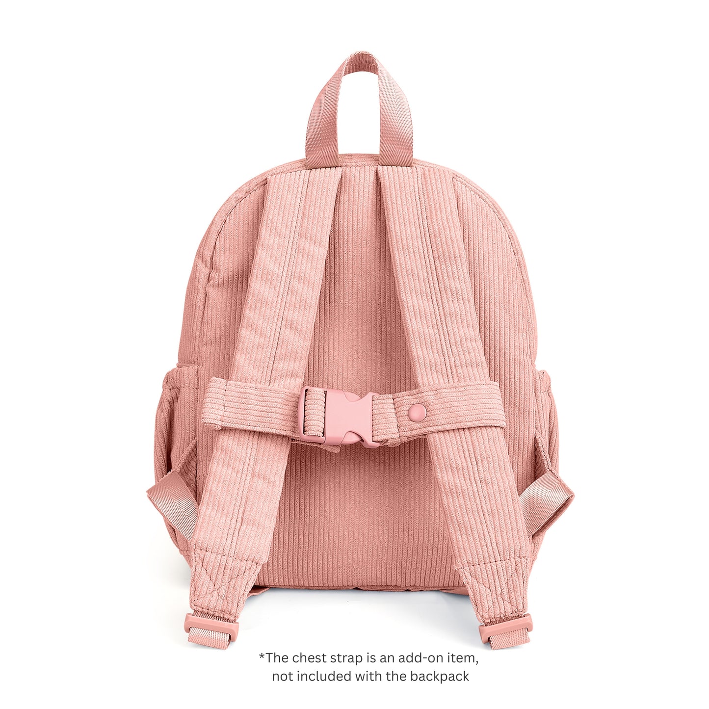 Dusty Pink Corduroy Backpack