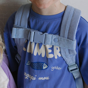 Yooushi® Corduroy Backpack – Sky Blue