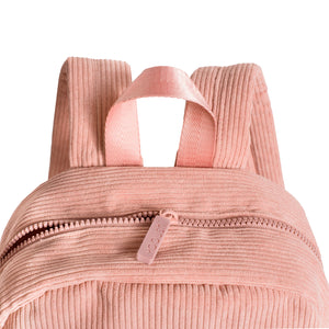 Yooushi® Corduroy Backpack – Dusty Pink