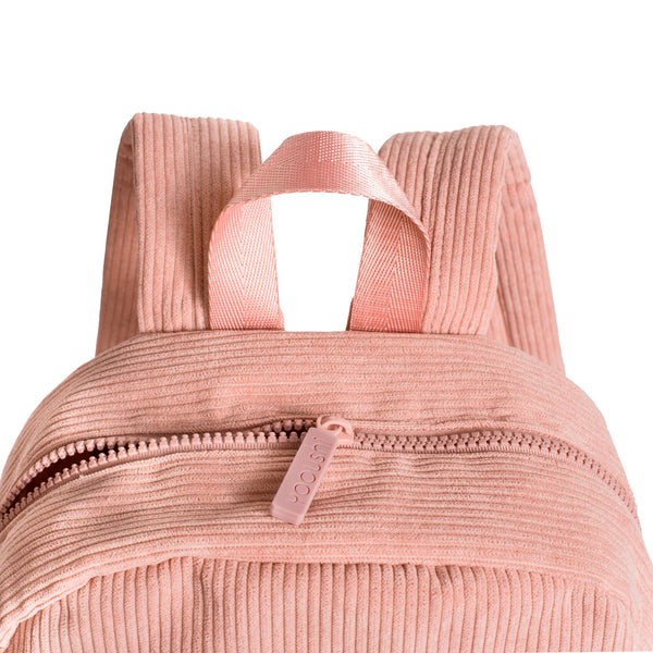 Yooushi® Corduroy Backpack – Dusty Pink