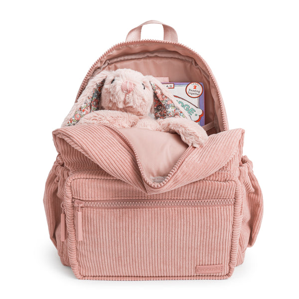 Yooushi® Corduroy Backpack – Dusty Pink