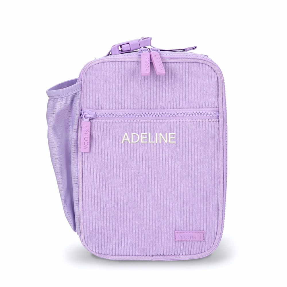Personalized kids Lunch Box - Lilac