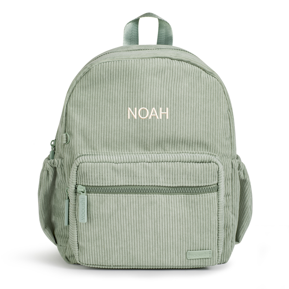 Personalized Toddler Backpack – Mint Green
