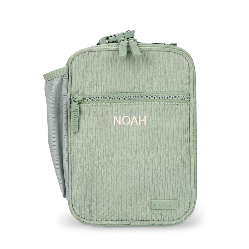 Personalized kids Lunch Box -Mint green