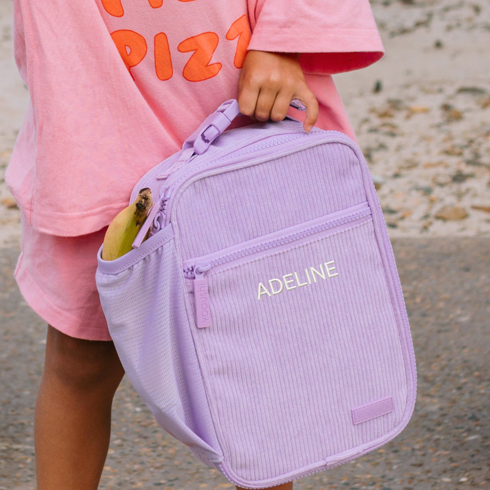 Personalized kids Lunch Box - Lilac