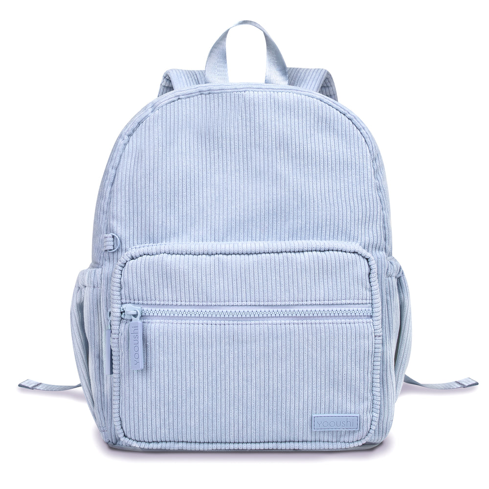 Yooushi® Corduroy Backpack – Sky Blue