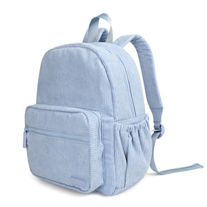 Yooushi® Corduroy Backpack – Sky Blue