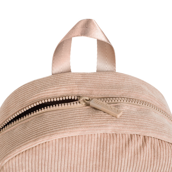 Yooushi® Corduroy Backpack – Iced Latte