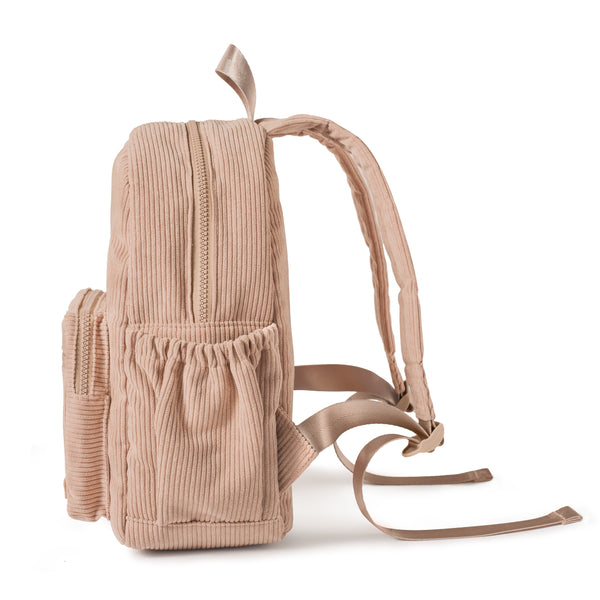 Yooushi® Corduroy Backpack – Iced Latte