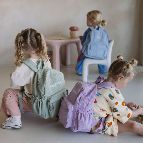 Yooushi® Corduroy Backpack – Lilac