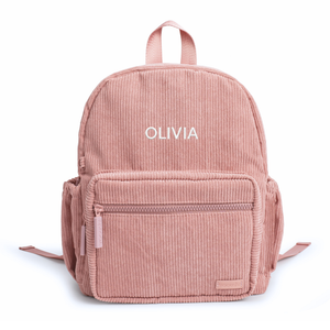 Personalized Toddler Backpack – Dusty Pink