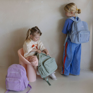 Yooushi® Corduroy Backpack – Mint Green