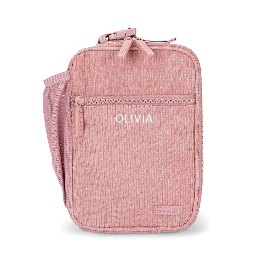 Personalized kids Lunch Box –Dusty Pink