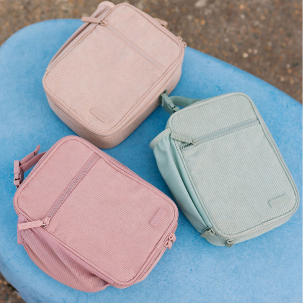 Dusty Pink Corduroy Lunch Box