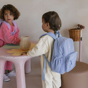 Yooushi® Corduroy Backpack – Sky Blue