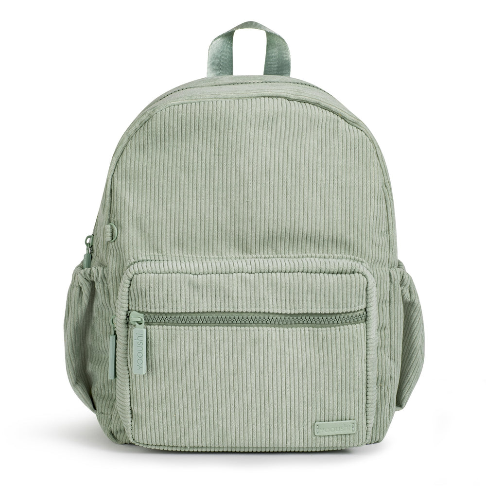 Yooushi® Corduroy Backpack – Mint Green