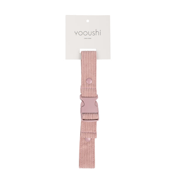 Yooushi® Matching Chest Strap- Dusty Pink