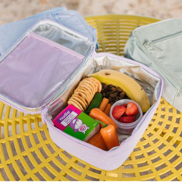 Lilac Mist Corduroy Lunch Box