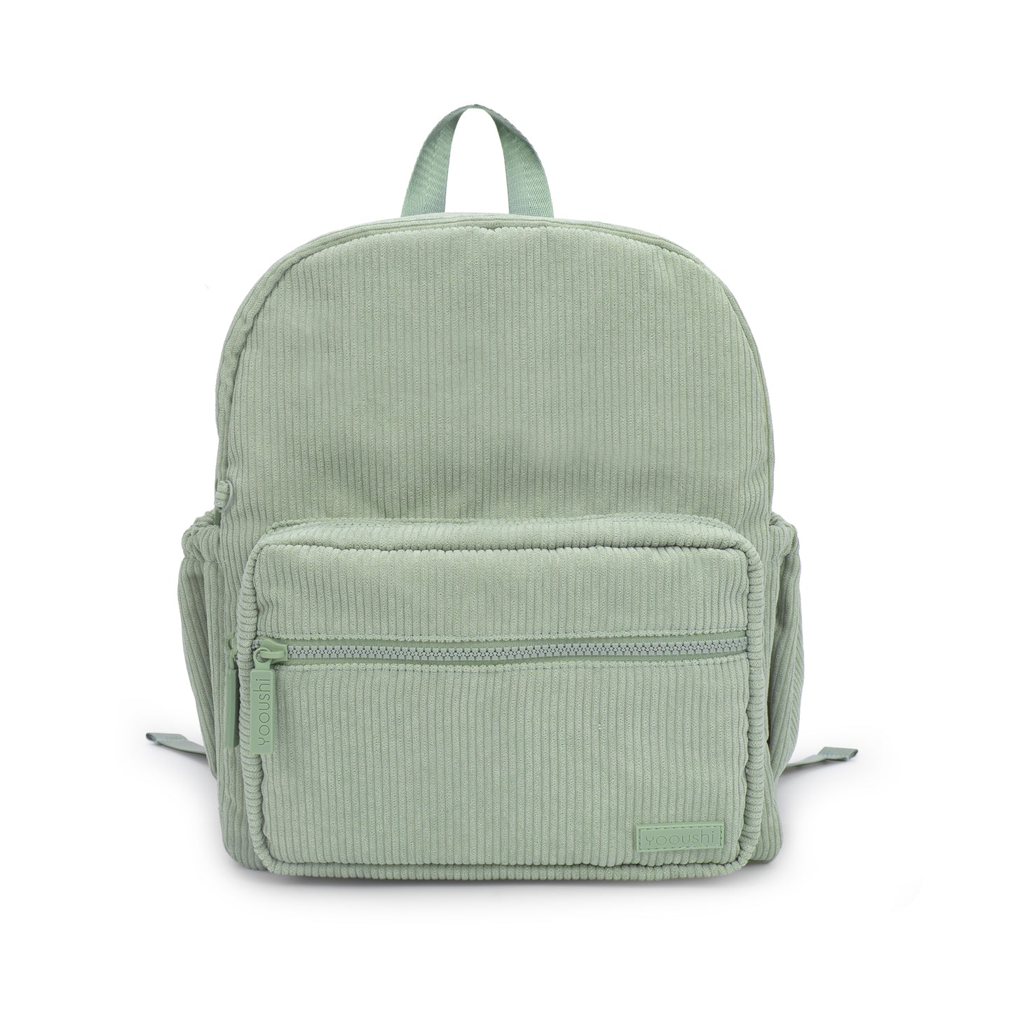 Mint Green Corduroy Backpack