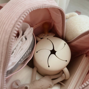 Yooushi® Corduroy Backpack – Dusty Pink