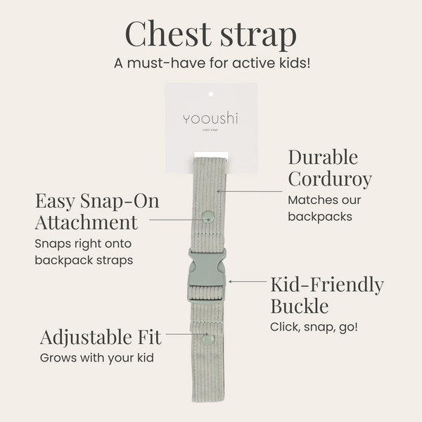Yooushi® Matching Chest Strap- Mint Green
